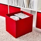 Коробка IKEA DRÖNA красный 33x38x33 см 402.493.53 - изображение 2