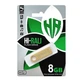 Флеш-накопитель USB 8GB Hi-Rali Shuttle Series Gold (HI-8GBSHGD) - изображение 2