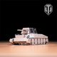 Коллекционная модель-конструктор Metal Time World of Tanks танк T67 (MT066) - изображение 2