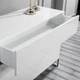 Комод Frisco Шайн 1100х450х820 мм Белый глянец (29823-312) - изображение 4