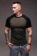 Футболка R.A. Black Raglan Sleeve M хаки 1404-M - изображение 1