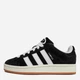 Мужские кеды кожаные низкие Adidas Campus 00S HQ8708 44 (9.5UK) 28 см Cblack/Ftwwht/Owhite (4066748532124) - изображение 3