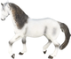 Figurka Mojo Farm Life Andalusian Stallion Grey 11 cm (5031923871496) - obraz 3