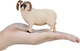 Figurka Mojo Farm Life Black Faced Sheep Ram 8 cm (5031923870819) - obraz 7