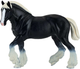 Figurka Mojo Farm Life Clydesdale Horse Black 10.7 cm (5031923810839) - obraz 1