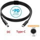 Кабель USB Type-c на DC (7.4 х 5.0) DELL для заряджання ноутбука c PD тригером 65W, 1.5 метра (0345-2) - зображення 2