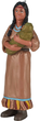 Figurka Mojo Native American Mother with Baby Large 9 cm (5031923865020) - obraz 1