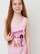 Детский летний сарафан для девочки Disney Barbie EX1095 98-104 см Розовый (3609086877970) - изображение 4