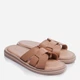 Женские шлепанцы PARADIZE SHOES SL-1205 37 Бежевые (ROZ6501032532) - изображение 2