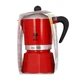 Кавоварка гейзерна Bialetti Rainbow 3tz Red - изображение 2