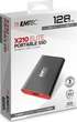 SSD накопичувач Emtec X210 Elite 128 GB Black-Red (ECSSD128GX210) - изображение 2