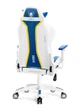 Комп'ютерне крісло для геймера Diablo Chairs X-One 2.0 White/Blue - зображення 5