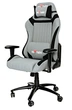Комп'ютерне крісло для геймера E-Blue Red Fighter C3 Gray-Black - изображение 3