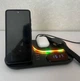 Бездротова зарядна док-станція Qi RGB 4in1 A06 30W - зображення 2