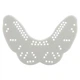 Капа перфорована (Perforated mouthguar) одностороння дитяча у футлярі (термопластик, р-р капи 6х4см, білий) (BO-7421_Білий) - изображение 2