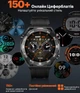 Смарт-часы Haylou Watch R8 противоударные водонепроницаемые звонки по Bluetooth HD-дисплей фитнес-трекинг мониторинг здоровья 1.43" Black - изображение 8