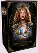 Карты Таро Elemental Wisdom Tarot - Таро Элементалей Матовое покрытие. чёрный срез - изображение 1