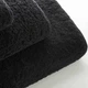 Махровое полотенце Graccioza Egoist Black 100% египетский хлопок 46x76 см черный - изображение 5