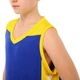 Форма баскетбольная детская Zelart L046 размер XS рост 130-140 см Blue-Yellow - изображение 5