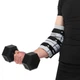 Налокотники для жима регулируемые Ezous Elbow Sleeve C-08 2шт в комплекте Grey-Black - изображение 6