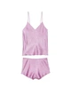 Піжама Draped Back Jacquard Cami Set від Victoria's Secret розмір XS фіолетовий колір - зображення 5