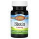 Биотин, Biotin, Carlson Labs, 5 мг, 50 капсул (CAR-24910) - изображение 1