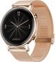 Смарт-годинник Huawei Watch GT 2 42mm / GPS / Bluetooth 5.1 / Вологозахист 5 АТМ / До 7 днів роботи / Lite OS / Elegant Edition Gold (DAN-B19) Б/В b1 - зображення 1