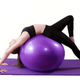 М'яч для фітнеса EasyFit, Діаметр 85 см, Максимальне навантаження 120 кг, ПВХ, Фіолетовий - изображение 5