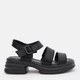 Жіночі босоніжки Zoja's Shoes JA97412-2-Ч 37 23.5 см Чорні - зображення 1