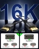 Кабель Maxonar Displayport v2.1 16K@60Hz, 8K@60Hz, 4K@165Hz 80Gbps 2м черный - изображение 3