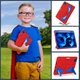 Чехол STR Spider Apple iPad Air 4 (10.9" экран) детский с подставками Spiderman Red/Blue - изображение 3