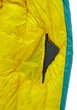 Спальний мішок ROCK FRONT 800 3D M Short Бірюзовий з гірчичним (rf14927) - зображення 8