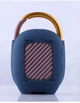 Силіконовий чохол для портативної колонки JBL Clip 4 (СИНІЙ) - зображення 2