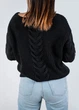 Светр "Єва" Чорний 44-48 Oversize Anika 000005541 - изображение 2