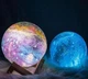 Детский ночник настольный светильник 3D Moon Light Lamp Галактика с пультом 15 см - изображение 2