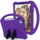 Чехол STR EVA с ручкой и подставками для Apple iPad 11" 2025 (A16) Летучая мышь, детский Purple - изображение 1