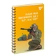 Набор брокнотов на спирали YES А5 80 Стр. в клеточку "Orc give up!" рисунок ассорти 6 шт (151730) - изображение 1
