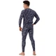 Мужской спортивный комплект рашгард + тайтсы Domino 210-4 размер L (170-175см) Grey-Black - изображение 2