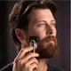 Аккумуляторный триммер для бороды и тела Micro Trimmer портативный для сухого бритья с 3 насадками - изображение 5