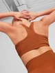 Спортивный топ для бега и тренировок женский Puma 4Keeps Shapeluxe Bra 52436181 S Коричневый (4099685624874) - изображение 2