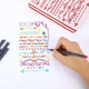 Набор профессиональных разноцветных линеров для рисования Fineliner Color 60 цветов - изображение 6