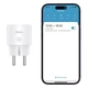 Розумна Wi-Fi смарт розетка HOCO AC16 Veloz | 2400W, 10A, 2.4Ghz | White - зображення 5