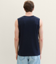 Майка Tom Tailor Tanktop with a logo print S Темно-синій 1041866ХХ10668 - изображение 2