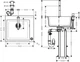 Кухонный комплект hansgrohe C51-F450-06, хром 43217000 - изображение 3