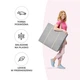 Детская кроватка 3 в 1 Kinderkraft Lovi Grey, 5902533913503 - изображение 8