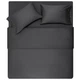 Підковдра ARDESTO Mix&Match Premium, 160х220см, 100% бавовна, сатин, сірий - изображение 2