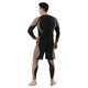 Шорты для смешанных единоборств MMA Domino 210-6 размер L (170-175см) Black-Brown - изображение 7