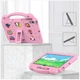 Детский чехол Junior Case Tablet на Samsung Galaxy Tab A8 (10.5") X200 / (розовый) - изображение 4