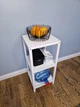 Стелаж (этажерка) 800х360х360 мм WoodDecor из натурального дерева 3 полочки Белый - изображение 2