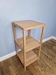 Стелаж (этажерка) 800х360х360 мм WoodDecor из натурального дерева 3 полочки покрытый лаком - изображение 3